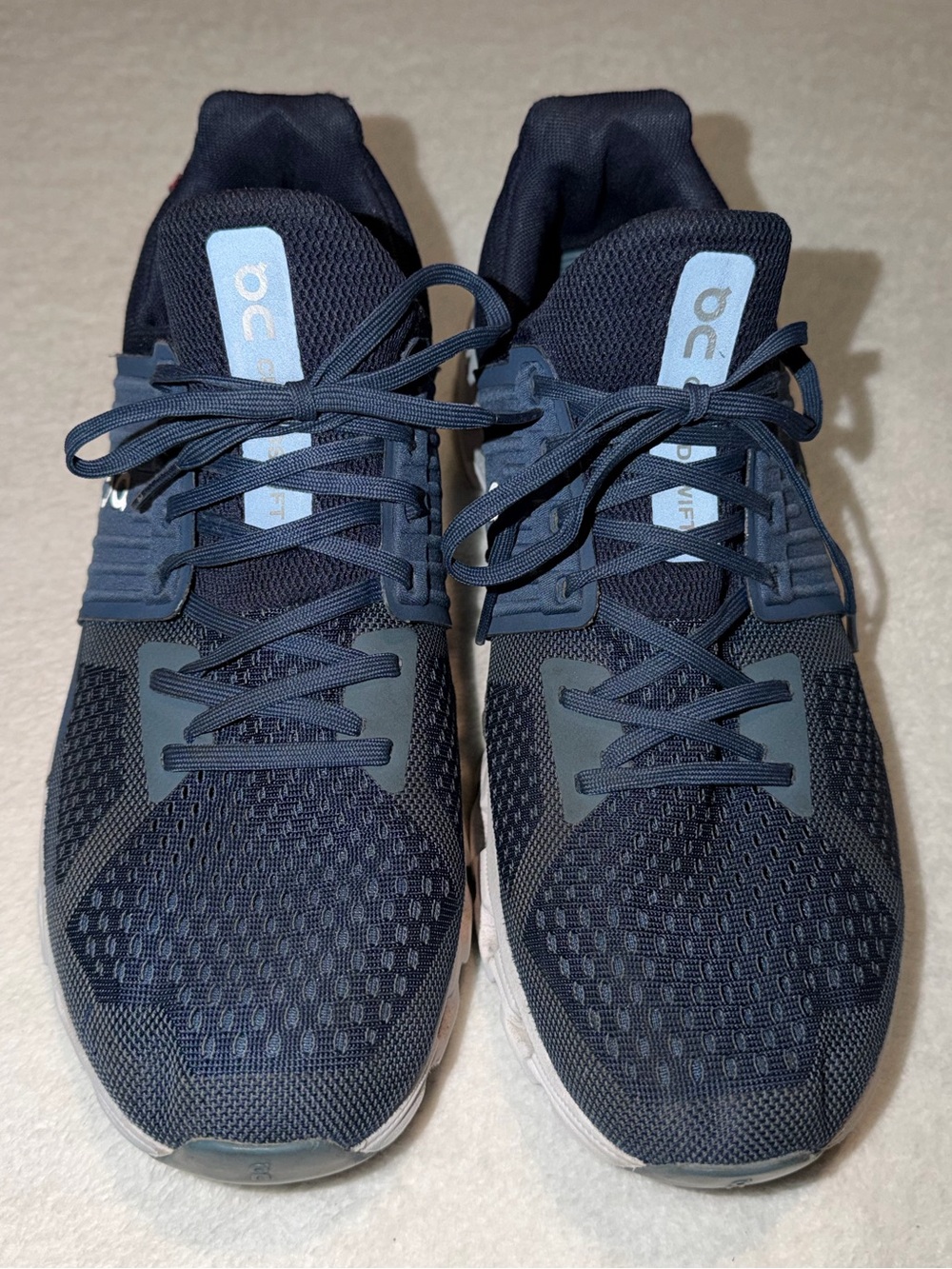 On Cloud Cloudswift 2 Denim Midnight Blue White Running Shoes Mens Size-10.5